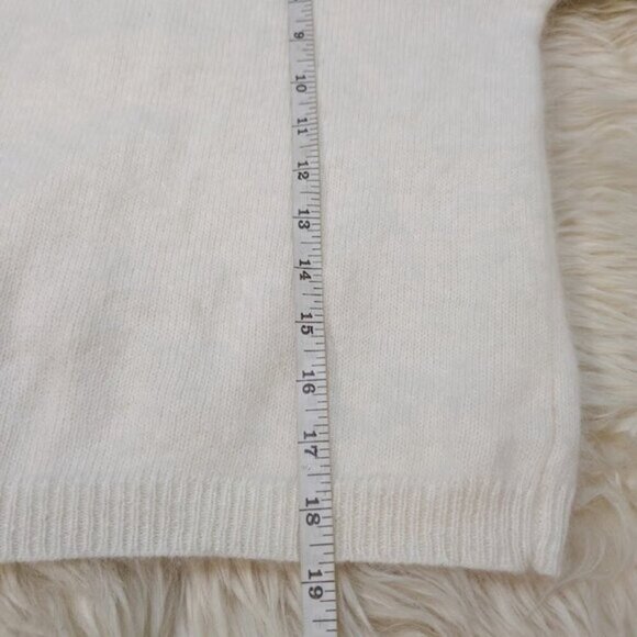 Vintage Classique Collections Angora Blend Short Sleeve Sweater Women Size M - Picture 3 of 6